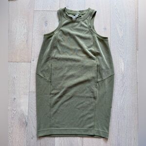 Lululemon Sage Green Tank Dress with Pockets